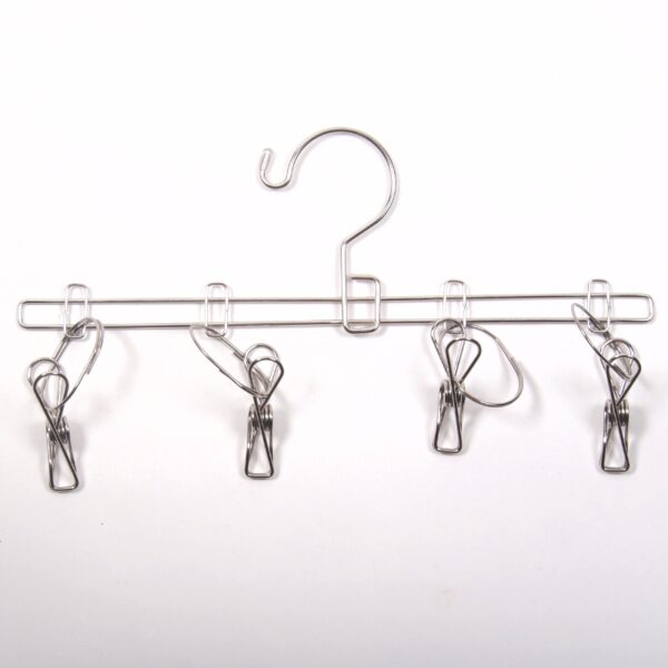 Pince à linge & cintre en inox Pince à linge & cintre en inox