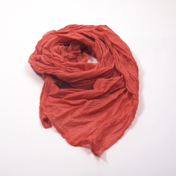 Foulard laine en teinture naturelle Foulard laine en teinture naturelle